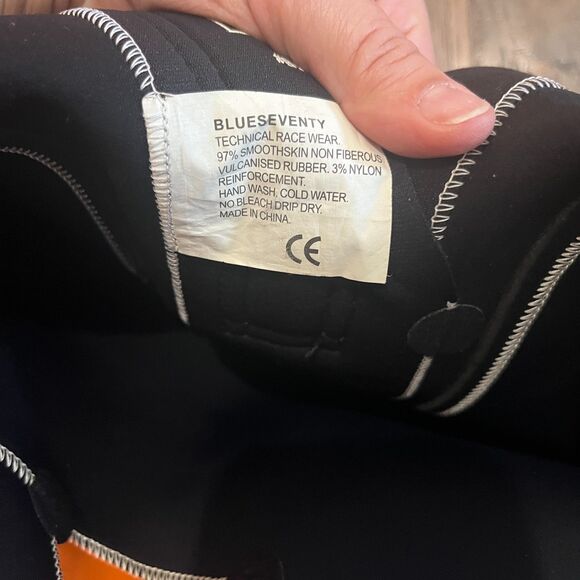 Blueseventy Reaction Womens Sleeveless Wetsuit Size WML Black Diving SwimwearTri - Picture 8 of 8